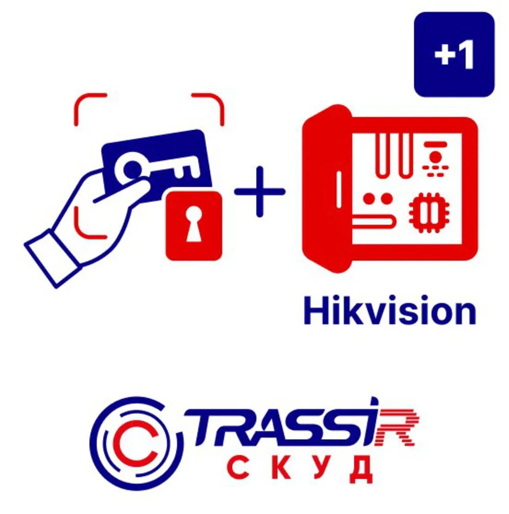 TRASSIR TRASSIR СКУД+1 HikVision TRASSIR TRASSIR СКУД+1 HikVision